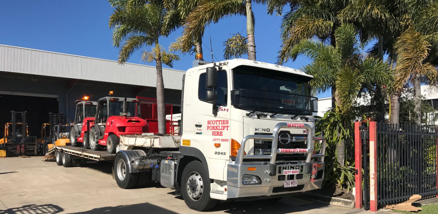 Scotties Forklift Hire are located at Coopers Plains Brisbane for sale and hire of forklifts.